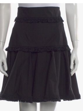 Dolce & Gabbana Cotton Tiered Mini Skirt